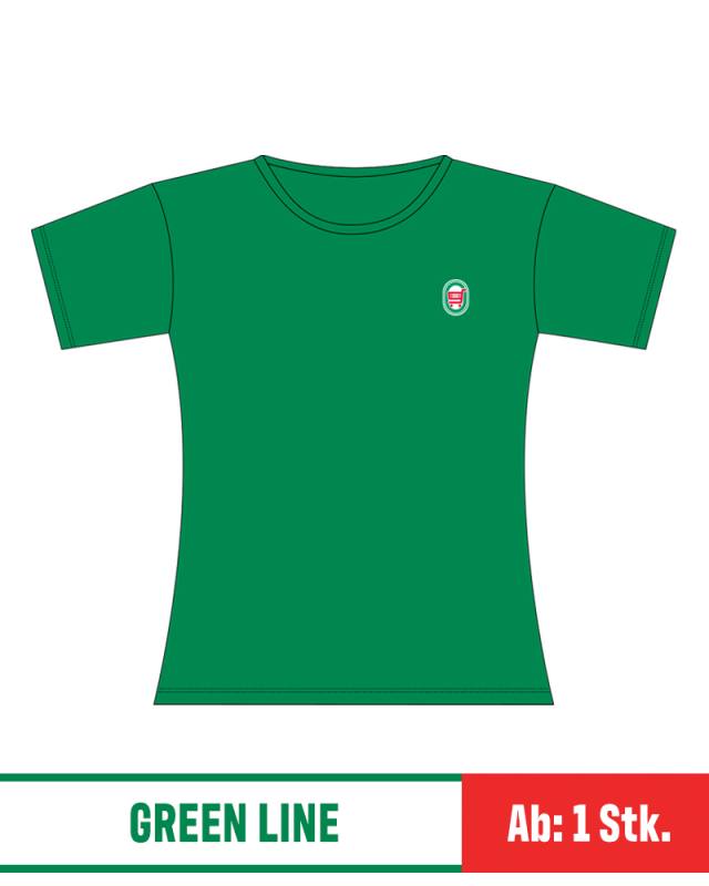 T-shirt TINA BASIC Green